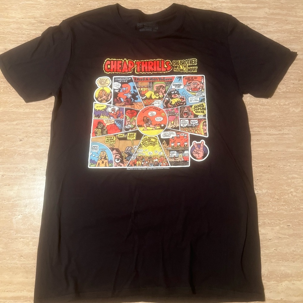 Big brother Cheap Thrills T-Shirt with Comic Print